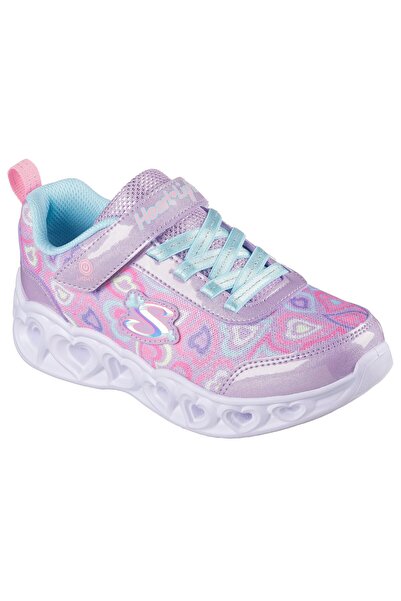 SKECHERS Heart Lights-boogie Love Büyük Kız Çocuk Mor Işıklı Spor Ayakkabı 303257l Lvmt