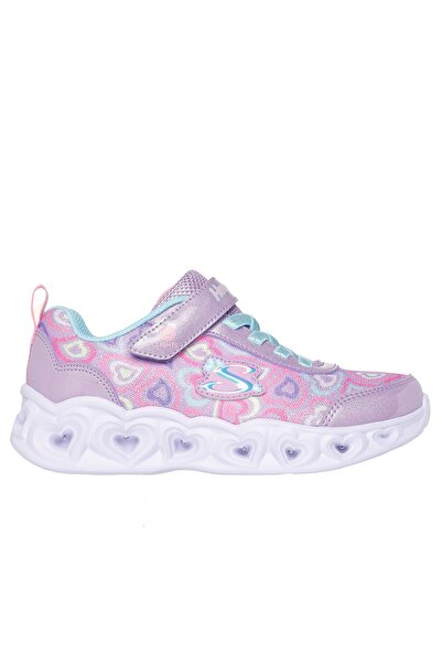 SKECHERS Heart Lights-boogie Love Büyük Kız Çocuk Mor Işıklı Spor Ayakkabı 303257l Lvmt