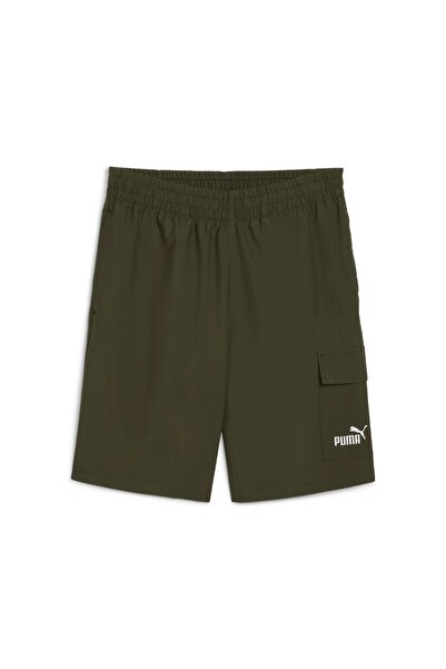 Puma ESS No. 1 Logo Woven Cargo Shorts 9" Dar
