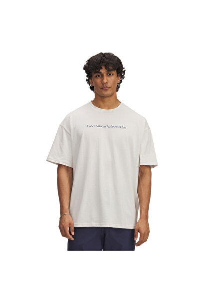 Under Armour Men's Ua Heavyweight Running Shoe Oversize Short Sleeve T-Shirt 6004897-110