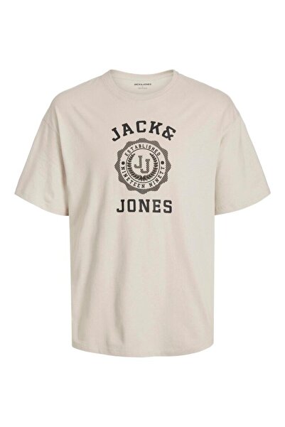 Jack & Jones تي شيرت رجالي دائري محبوك