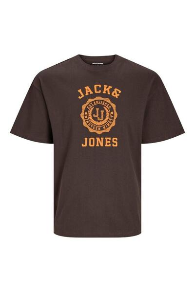 Jack & Jones تي شيرت رجالي دائري محبوك