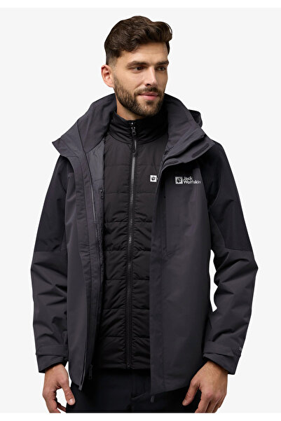 Jack Wolfskin ROMBERG 3IN1 JKT M 3in1 Αδιάβροχο Παλτό