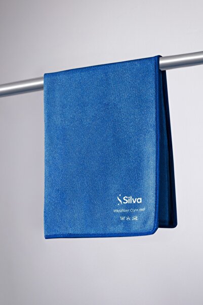 Silva Ultrafiber Premium Cam Bezi – Mavi (42x42 cm)