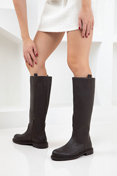 SOHO Braune Damenstiefel 21082