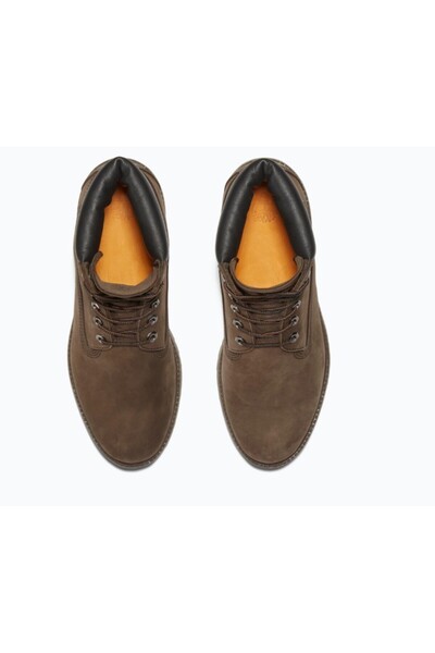 Timberland Premium 6 ιντσών αδιάβροχο μποτάκι με κορδόνια καφέ