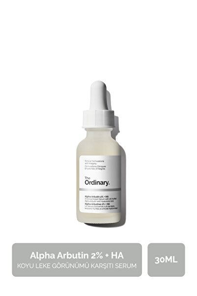 The Ordinary Alpha Arbutin 2% + HA - Koyu Leke Görünümü Karşıtı Serum