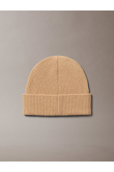 Calvin Klein Emblem Cashmere Beanie