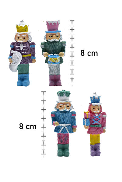 Waldern Преміум колекція 4-х 8 см свинцевих солдатиків Декоративні новорічні прикраси