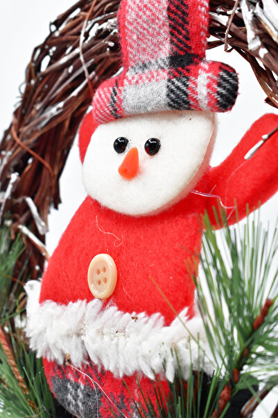 Waldern Πολυτελές Χριστουγεννιάτικο Διακοσμητικό Στολίδι Πόρτας Άγιου Βασίλη 17*17εκ