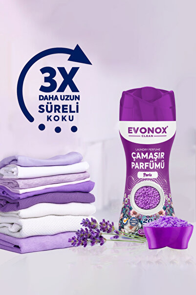 Evonox Clean Granül Çamaşır Parfümü & Çamaşır Yumuşatıcı Paris 210 gr