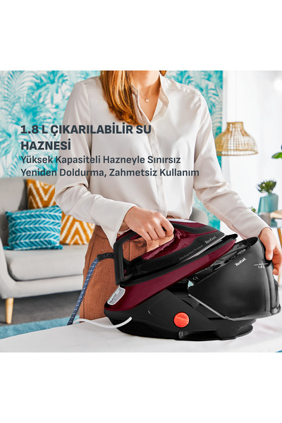 TEFAL Gv9230 Pro Express Protect 2600 Watt Steam Boiler Iron with 140 Gr Continuous and 560 Gr Shock Steam
