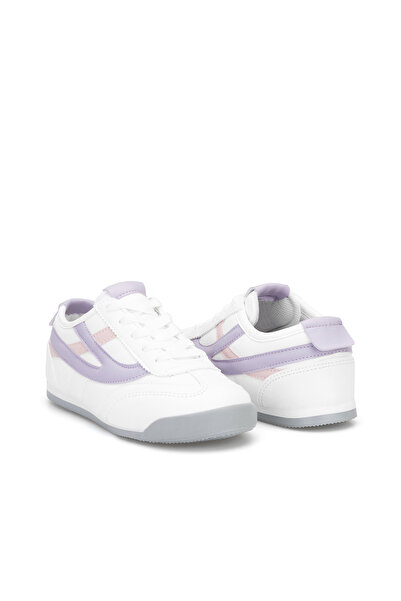 DARK SEER DS Meepo Beyaz Pudra Mor Çocuk Sneaker Günlük Spor Ayakkabı