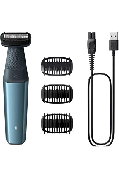 Philips PHILIPS Series 3000 testszőrnyíró/borotva BG3027/05, 2 kétirányú fésű (3 és 5 mm), 60 perc