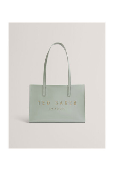 Ted Baker Prodloužená taška s texturou krepové látky