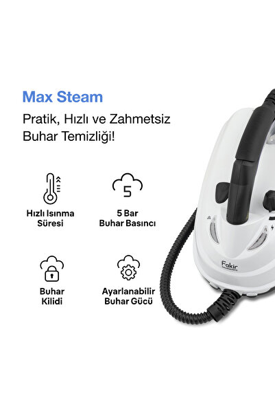 Fakir Max Steam Buharlı Temizleyici