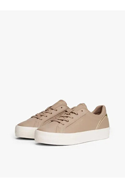 Tommy Hilfiger Dámské nízké tenisky Coastal Taupe Vulc Foxing