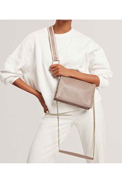 Ted Baker Malá kožená crossbody kabelka s popruhem