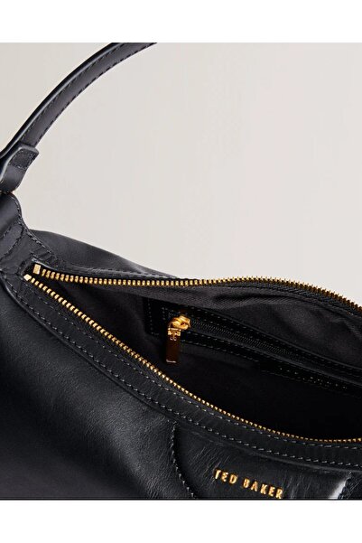 Ted Baker Mini brašna na fotoaparát s dvojitým zipem a efektem krokodýlí kůže