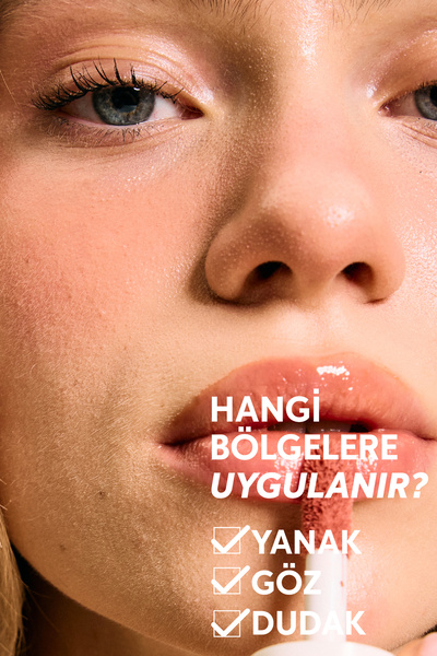 Cream Co. Allık Ruj Göz Farı Glow Tint Soft Mocha | Nemlendirici Makyaj | 504 Nude | Hyaluronik Asit Peptit