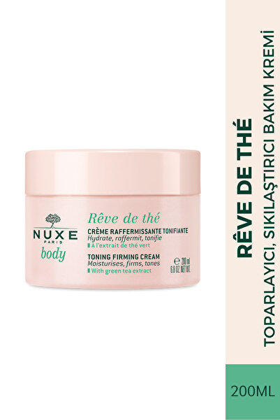 Nuxe Rêve de Thé Toparlayıcı & Sıkılaştırıcı Bakım Kremi 200 ml