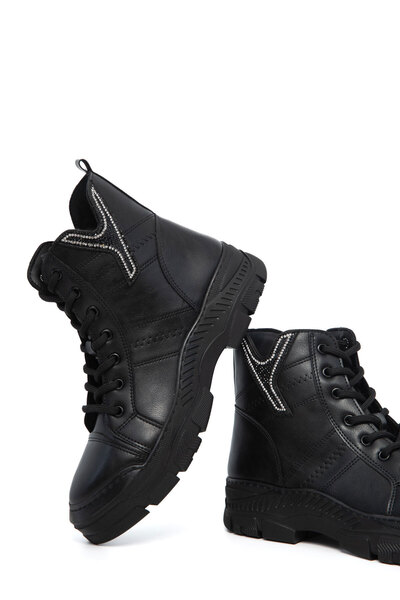 SOHO Siyah Kadın Bot & Bootie 21145