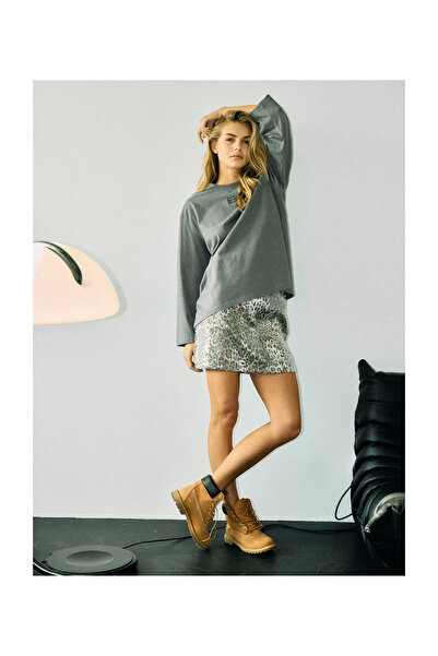 Noisy May Nmjessy Short Sequin Skirt Jrs