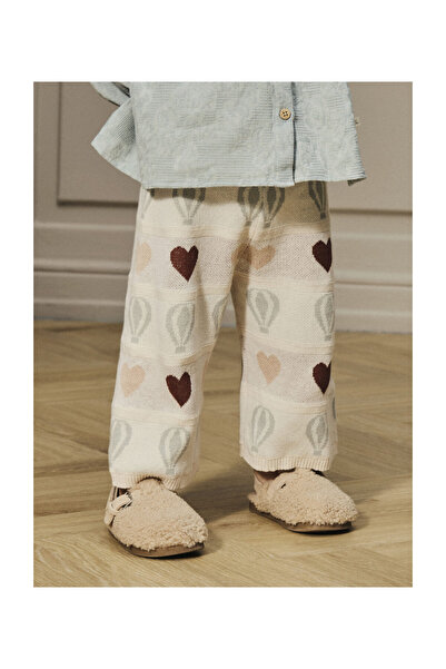 Lil' Atelier Nmflamai Wide Knit Ancle Pant Lil