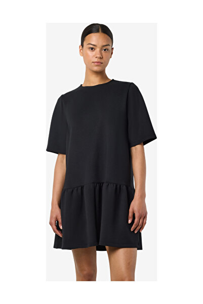 Noisy May NMMANDY S/S PEPLUM SCUBA DRESS JRS FWD