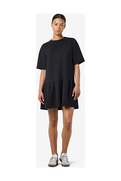 Noisy May NMMANDY S/S PEPLUM SCUBA DRESS JRS FWD