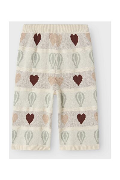 Lil' Atelier Nmflamai Wide Knit Ancle Pant Lil