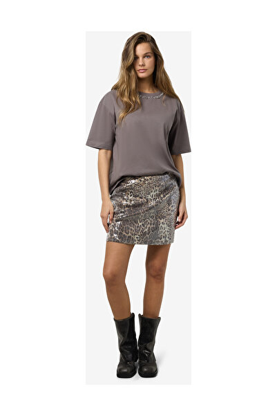 Noisy May Nmjessy Short Sequin Skirt Jrs