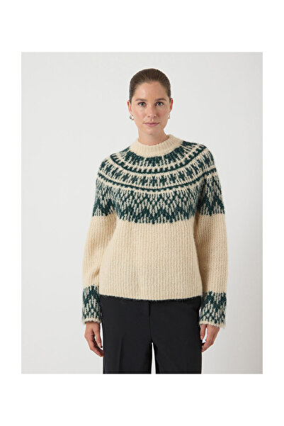 YAS. Yasli ri ls gyapjúkeverék kötött pulóver