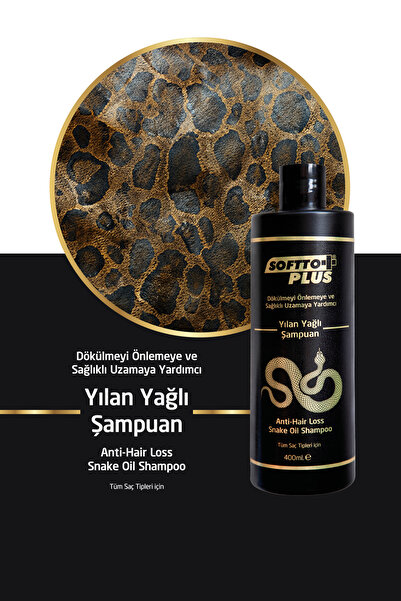 Softto Plus Ylan Yılan Yağlı Şampuan 400 ml