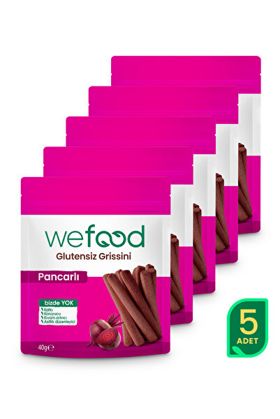 Wefood Glutensiz Grissini Pancarlı 40 g 5'li