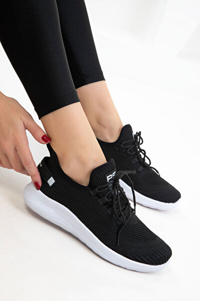 SOHO Black Matte-White Unisex Sneaker 16884