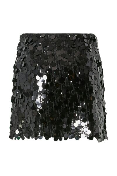 PIECES Pcmalou Sequin Mw Mini Skirt