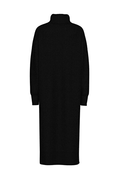 PIECES PCMALOU LS Pletené šaty s rolákem NOOS BC