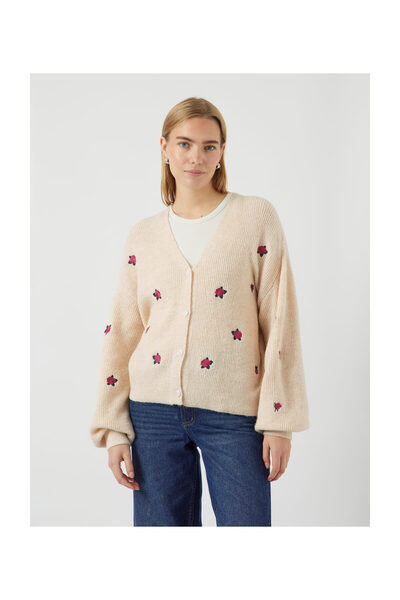 YAS. Yasfleur Ls Knit Cardigan S. Noos