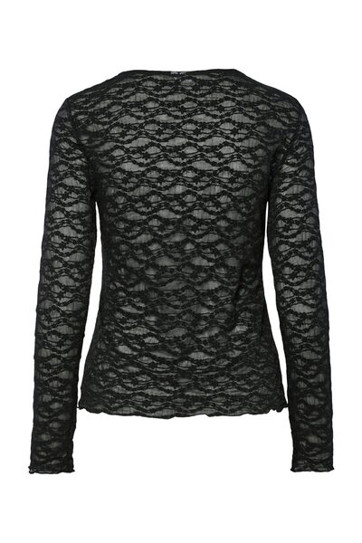 YAS. Yascara Ls Lace Top S.