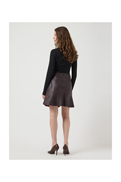 YAS. YASCOLLY MW NAPLON BŐR SZOKNYA NOOS