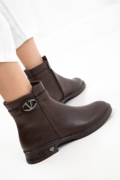 SOHO Cizme și ghete de damă maro 21121