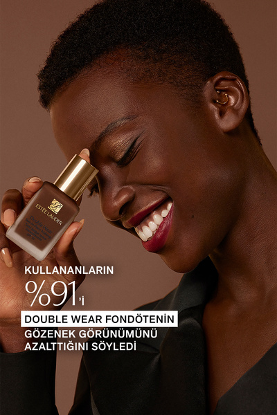 Estee Lauder Doğal ve Mat Bitişli - Double Wear Stay-in-Place Fondöten SPF 10 ( 2N1 Desert Beige ) - 30 ml