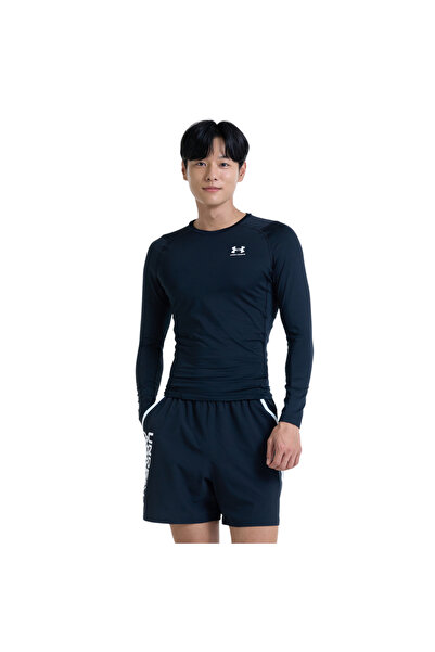 Under Armour Armour Heatgear μακρυμάνικο μαύρο ανδρικό μπλουζάκι
