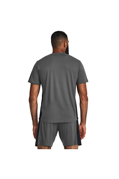 Under Armour 1379589-025-Ua m's Ch. Train Ss Grey Crew Neck Regular Plain Men's T-Shirt
