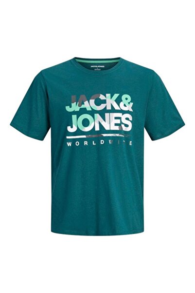 Jack & Jones تي شيرت رجالي دائري محبوك