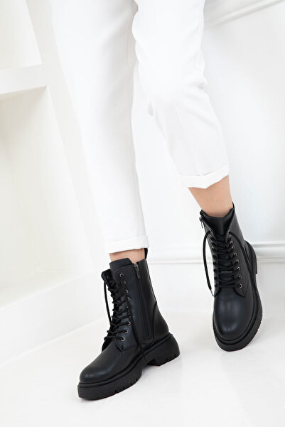 SOHO Siyah Kadın Bot & Bootie 21091