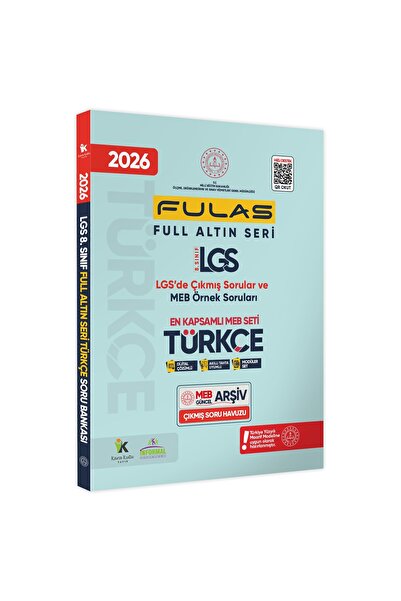 İnformal Yayınları 2026 8.Sınıf Full LGS Altın Seri (FULAS) TÜRKÇE MEB Çıkmış...