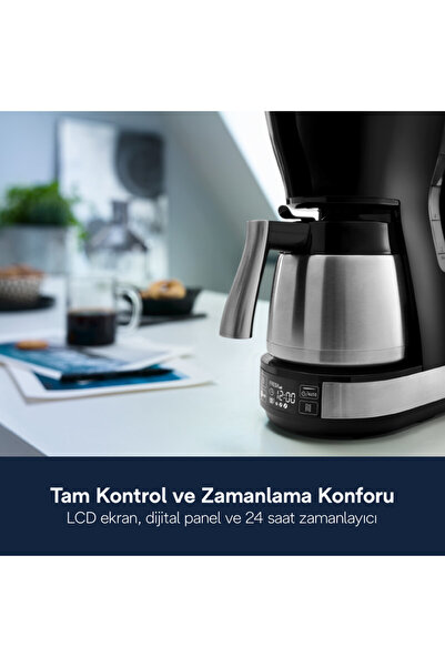 DELONGHİ Icm16731 Filtre Kahve Makinesi Siyah