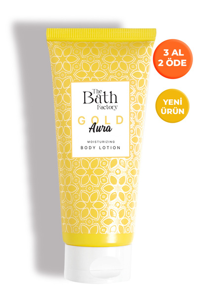 THE BATH FACTORY Gold Aura Vücut Losyonu 200 ml